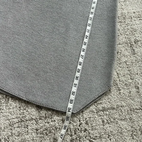Aritzia Wilfred Free Light Gray Turtleneck Knit Casual Wool Sweater/Dress S - Picture 11 of 14